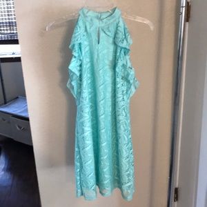 Girls 16 teal dress